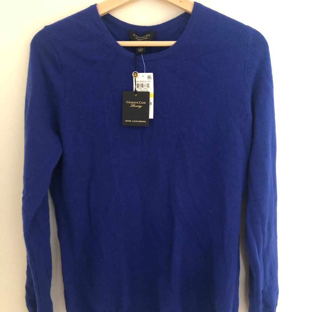 Cashmere Charter Club Luxury Sweater (Tags on) Med
